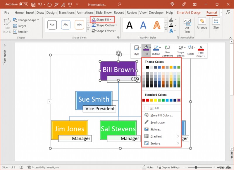 สร้างแผนภูมิองค์กรแบบมืออาชีพใน Word, Excel และ PowerPoint – คำแนะนำทีละขั้นตอน 