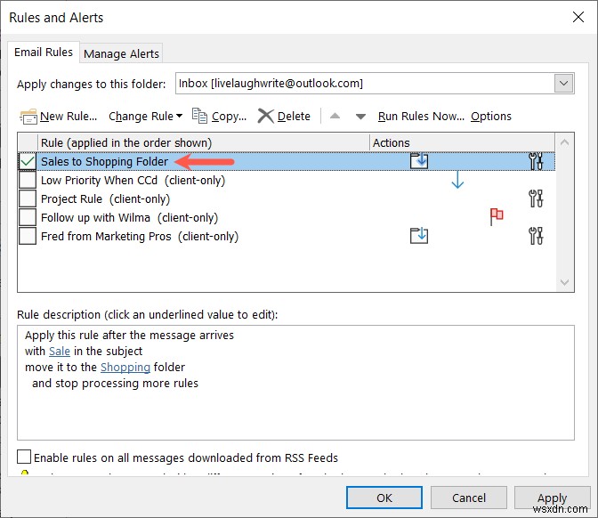 กฎหลักของ Outlook:การจัดการอีเมลอัตโนมัติใน Windows, Mac และเว็บ 