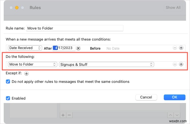 กฎหลักของ Outlook:การจัดการอีเมลอัตโนมัติใน Windows, Mac และเว็บ 