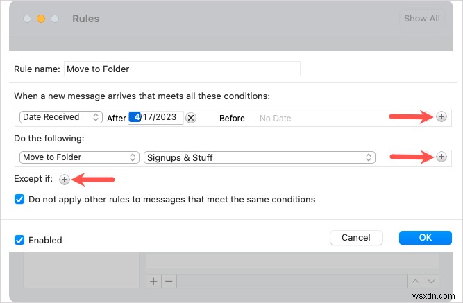 กฎหลักของ Outlook:การจัดการอีเมลอัตโนมัติใน Windows, Mac และเว็บ 