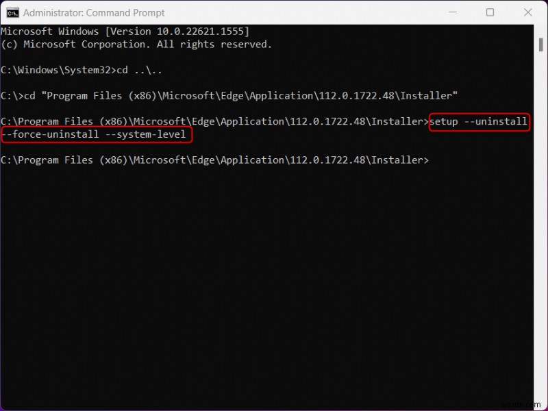 ลบ Microsoft Edge ออกจาก Windows 11:คำแนะนำทีละขั้นตอน 