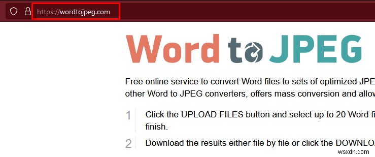 แปลงเอกสาร Word ของคุณเป็น JPEG คุณภาพสูงภายในไม่กี่นาที 