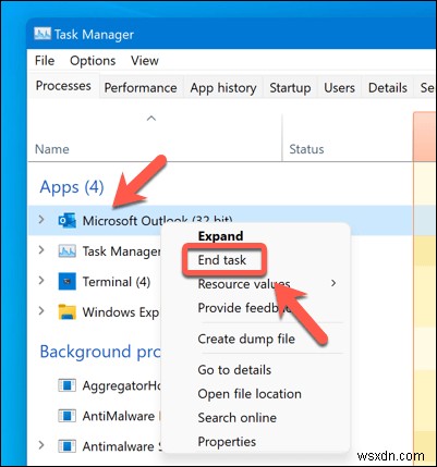วิธีรีสตาร์ท Microsoft Outlook อย่างรวดเร็วบน Windows และ Mac 