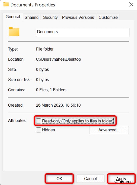 แก้ไขโฟลเดอร์แบบอ่านอย่างเดียวถาวรใน Windows:การแก้ไขที่รวดเร็วและเชื่อถือได้ 