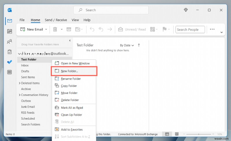 สร้างและจัดการโฟลเดอร์ Outlook:คำแนะนำทีละขั้นตอนสำหรับ Windows และ macOS 