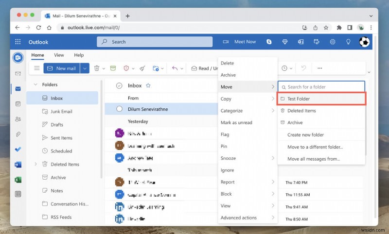 สร้างและจัดการโฟลเดอร์ Outlook:คำแนะนำทีละขั้นตอนสำหรับ Windows และ macOS 