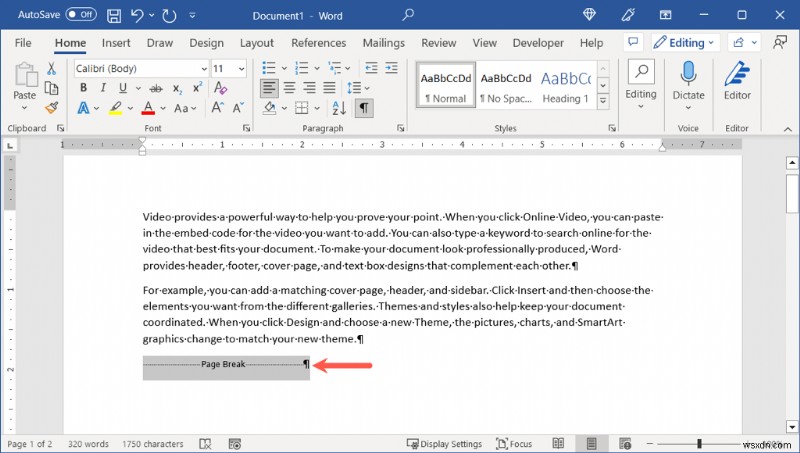 ลบตัวแบ่งหน้าได้อย่างง่ายดายใน Microsoft Word บน Windows, Mac และเว็บ 
