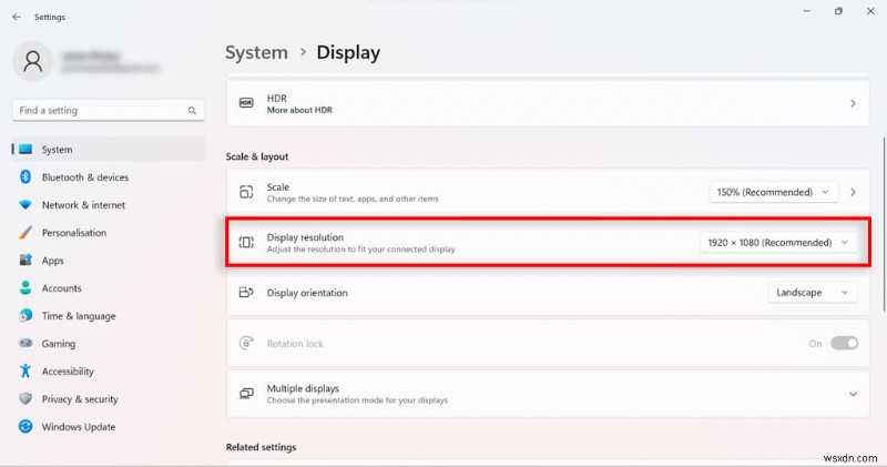 ปรับการตั้งค่าการแสดงผลของ Windows 11:คำแนะนำทีละขั้นตอนในการปรับความละเอียดหน้าจอให้เหมาะสม 