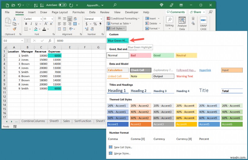 Excel Essentials:ไฮไลต์เซลล์และข้อความใน 5 ขั้นตอนง่ายๆ 