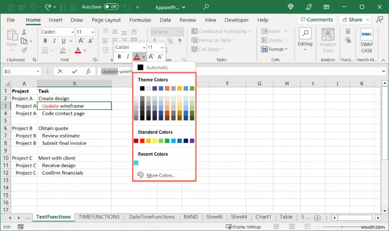 Excel Essentials:ไฮไลต์เซลล์และข้อความใน 5 ขั้นตอนง่ายๆ 
