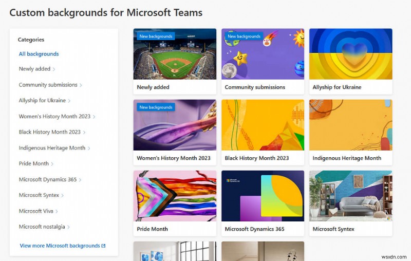 แหล่งข้อมูลที่เชื่อถือได้ 10 อันดับแรกสำหรับพื้นหลัง Microsoft Teams ฟรี 
