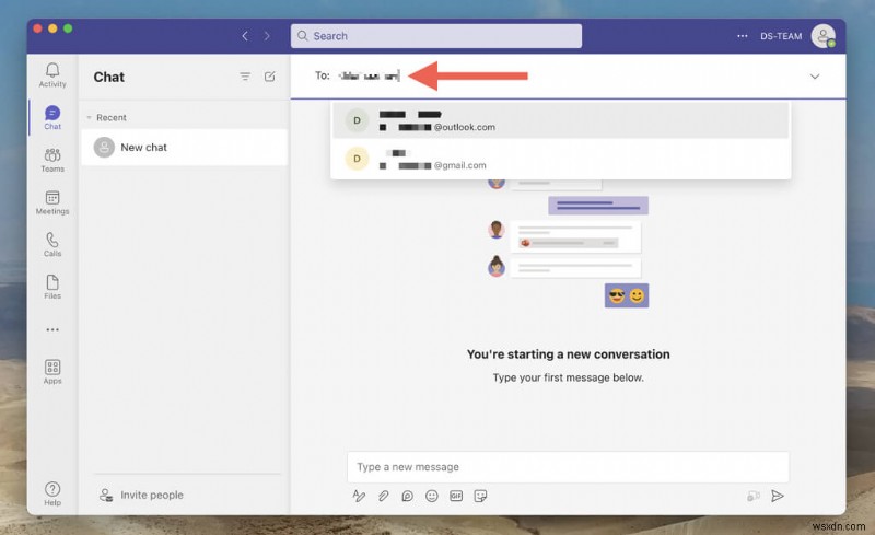 สร้างการสนทนาแบบตัวต่อตัวและแบบกลุ่มใน Microsoft Teams – คำแนะนำทีละขั้นตอน 