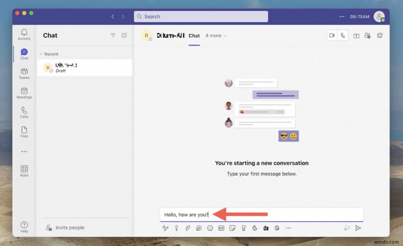 สร้างการสนทนาแบบตัวต่อตัวและแบบกลุ่มใน Microsoft Teams – คำแนะนำทีละขั้นตอน 