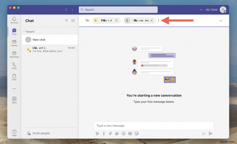 สร้างการสนทนาแบบตัวต่อตัวและแบบกลุ่มใน Microsoft Teams – คำแนะนำทีละขั้นตอน 