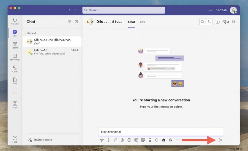 สร้างการสนทนาแบบตัวต่อตัวและแบบกลุ่มใน Microsoft Teams – คำแนะนำทีละขั้นตอน 