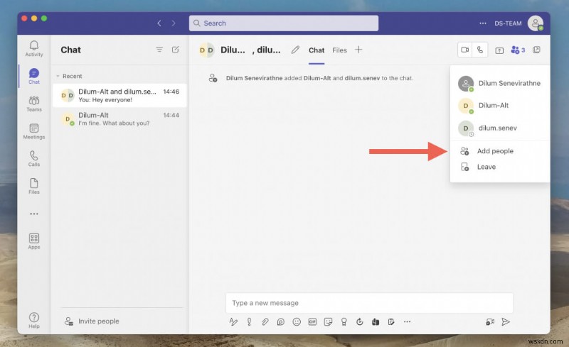 สร้างการสนทนาแบบตัวต่อตัวและแบบกลุ่มใน Microsoft Teams – คำแนะนำทีละขั้นตอน 
