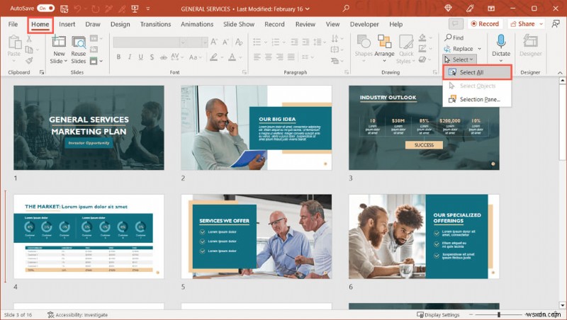 เลือกหลายสไลด์หรือทั้งหมดใน PowerPoint ได้อย่างง่ายดาย – คู่มือฉบับย่อ 