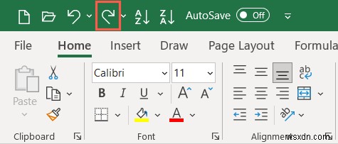 Master Excel:เลิกทำ ทำซ้ำ และทำซ้ำการกระทำอย่างรวดเร็ว 
