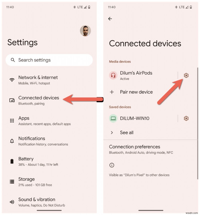 เปลี่ยนชื่ออุปกรณ์บลูทูธบน Windows, Android, iOS และ macOS:คำแนะนำทีละขั้นตอน 