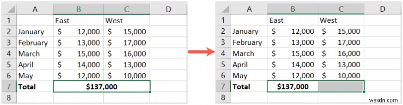 4 วิธีง่ายๆ ในการเลิกผสานเซลล์ใน Microsoft Excel 