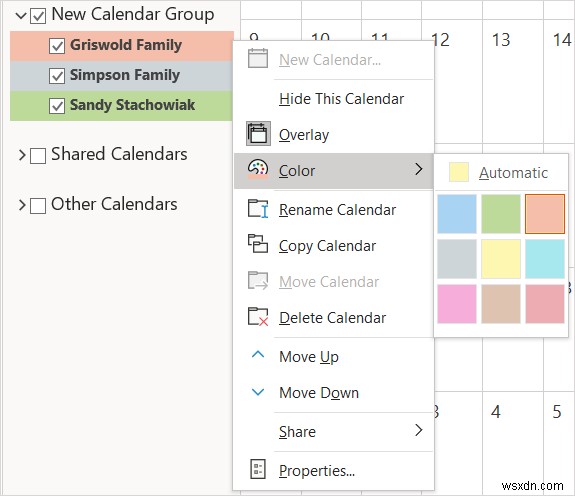 สร้างและจัดการกลุ่มปฏิทินใน Outlook:คำแนะนำทีละขั้นตอน 