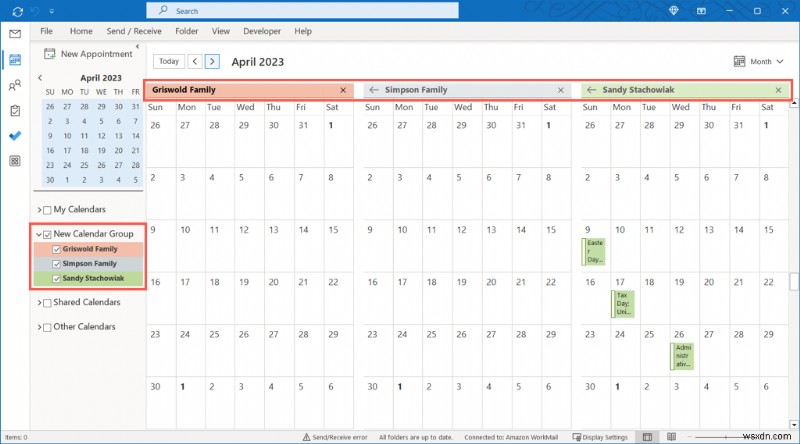 สร้างและจัดการกลุ่มปฏิทินใน Outlook:คำแนะนำทีละขั้นตอน 