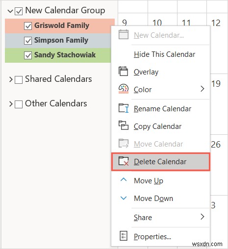 สร้างและจัดการกลุ่มปฏิทินใน Outlook:คำแนะนำทีละขั้นตอน 