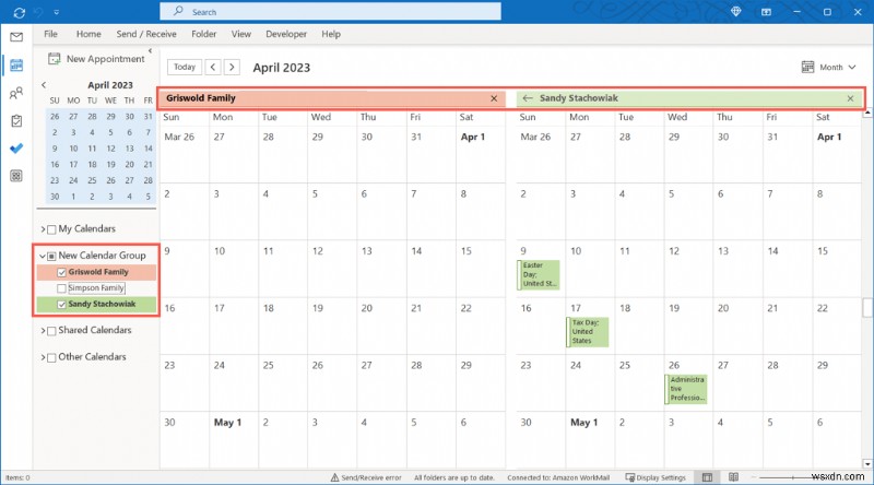 สร้างและจัดการกลุ่มปฏิทินใน Outlook:คำแนะนำทีละขั้นตอน 