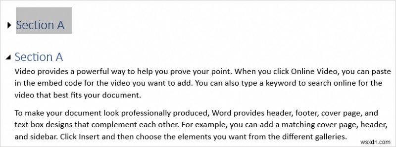 สร้างและจัดรูปแบบส่วนหัวใน Microsoft Word:คำแนะนำทีละขั้นตอน 