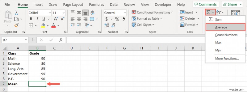 การเรียนรู้การคำนวณค่าเฉลี่ยใน Excel:คู่มือฉบับย่อ 