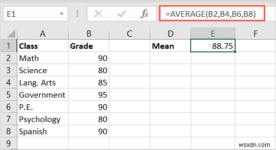การเรียนรู้การคำนวณค่าเฉลี่ยใน Excel:คู่มือฉบับย่อ 