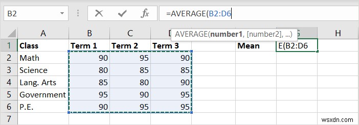 การเรียนรู้การคำนวณค่าเฉลี่ยใน Excel:คู่มือฉบับย่อ 