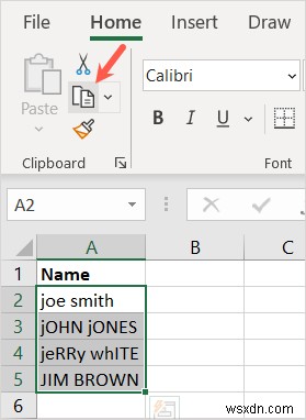 ตัวพิมพ์ข้อความ Excel ทำได้ง่าย:แปลงตัวพิมพ์บน ล่าง และตัวพิมพ์ที่เหมาะสม 