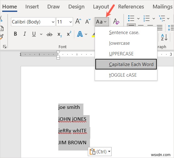 ตัวพิมพ์ข้อความ Excel ทำได้ง่าย:แปลงตัวพิมพ์บน ล่าง และตัวพิมพ์ที่เหมาะสม 