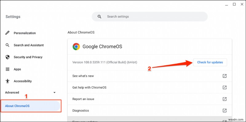 ทำให้ Chromebook ของคุณทำงานได้อย่างราบรื่น:คำแนะนำทีละขั้นตอนในการอัปเดต ChromeOS 