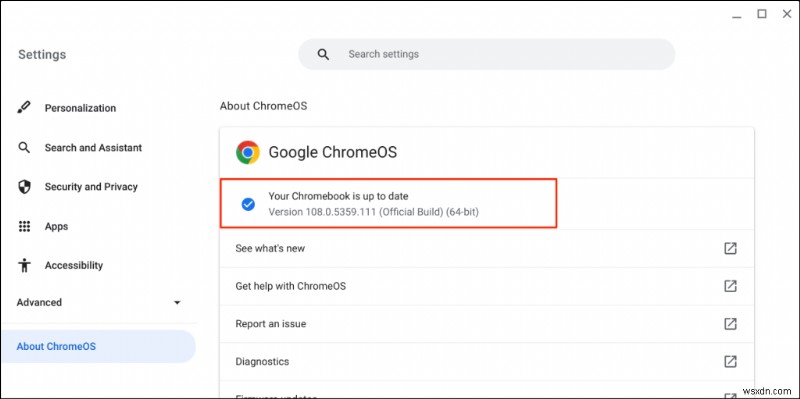 ทำให้ Chromebook ของคุณทำงานได้อย่างราบรื่น:คำแนะนำทีละขั้นตอนในการอัปเดต ChromeOS 