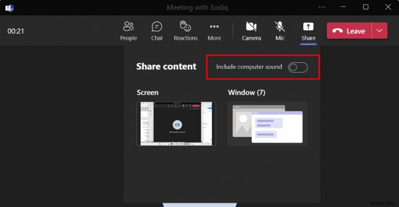 เชี่ยวชาญการแชร์หน้าจอ Microsoft Teams:คำแนะนำทีละขั้นตอน 