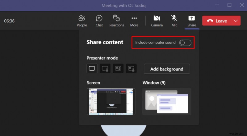 เชี่ยวชาญการแชร์หน้าจอ Microsoft Teams:คำแนะนำทีละขั้นตอน 