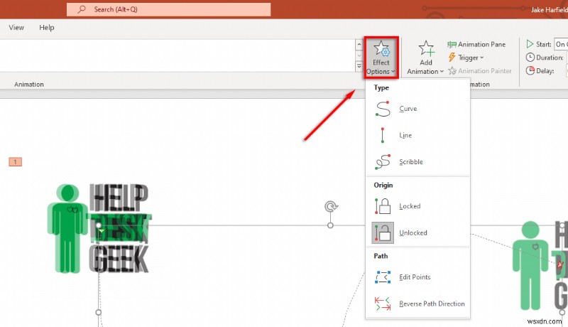 แอนิเมชั่นเส้นทางการเคลื่อนไหวหลักใน PowerPoint:คำแนะนำทีละขั้นตอน 