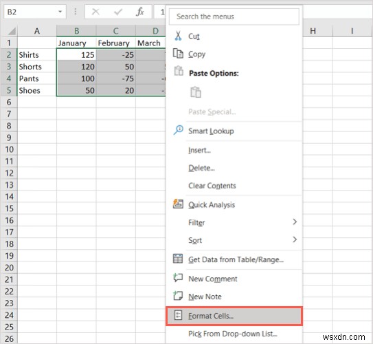 แสดงตัวเลขติดลบเป็นสีแดงใน Excel:ขั้นตอนและเคล็ดลับง่ายๆ 