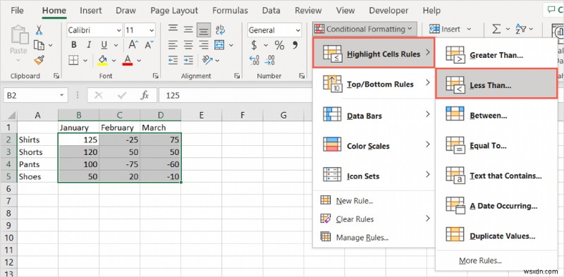 แสดงตัวเลขติดลบเป็นสีแดงใน Excel:ขั้นตอนและเคล็ดลับง่ายๆ 