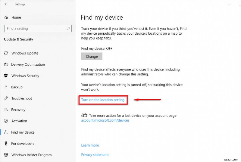 ค้นหาอุปกรณ์ของฉันบน Windows:กู้คืนพีซีที่สูญหายหรือถูกขโมยได้อย่างรวดเร็ว 