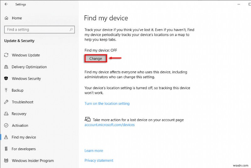 ค้นหาอุปกรณ์ของฉันบน Windows:กู้คืนพีซีที่สูญหายหรือถูกขโมยได้อย่างรวดเร็ว 