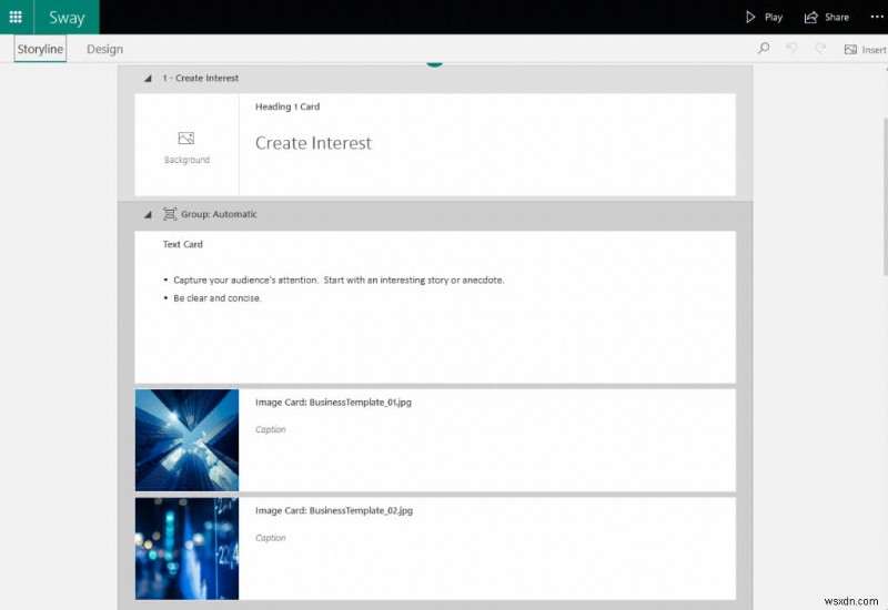 Microsoft Sway กับ PowerPoint:เครื่องมือ Office ใดที่เหมาะกับการนำเสนอของคุณ 