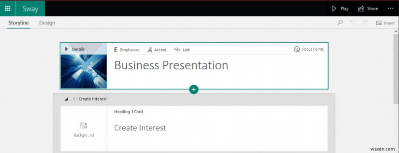 Microsoft Sway กับ PowerPoint:เครื่องมือ Office ใดที่เหมาะกับการนำเสนอของคุณ 