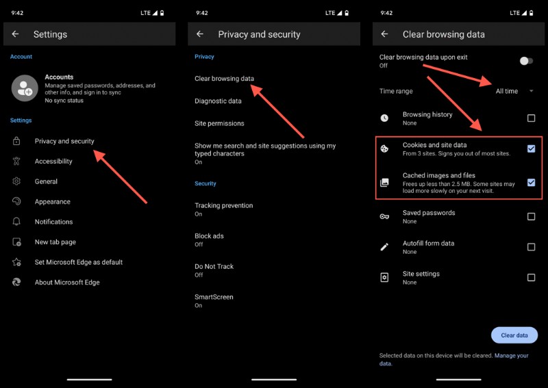 คำแนะนำทีละขั้นตอนในการล้างแคชใน Microsoft Edge – เพิ่มประสิทธิภาพและแก้ไขปัญหา 