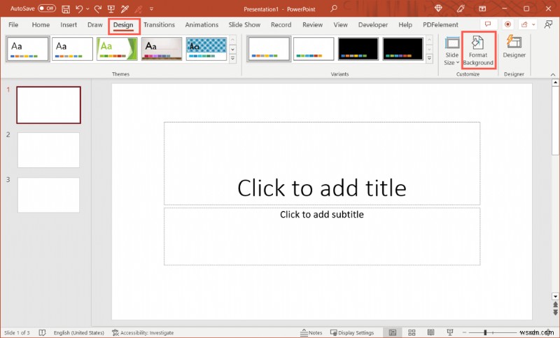 พื้นหลังสไลด์ PowerPoint ต้นแบบ:คู่มือการปรับแต่งทีละขั้นตอน 