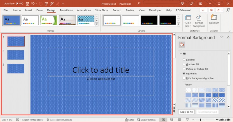 พื้นหลังสไลด์ PowerPoint ต้นแบบ:คู่มือการปรับแต่งทีละขั้นตอน 