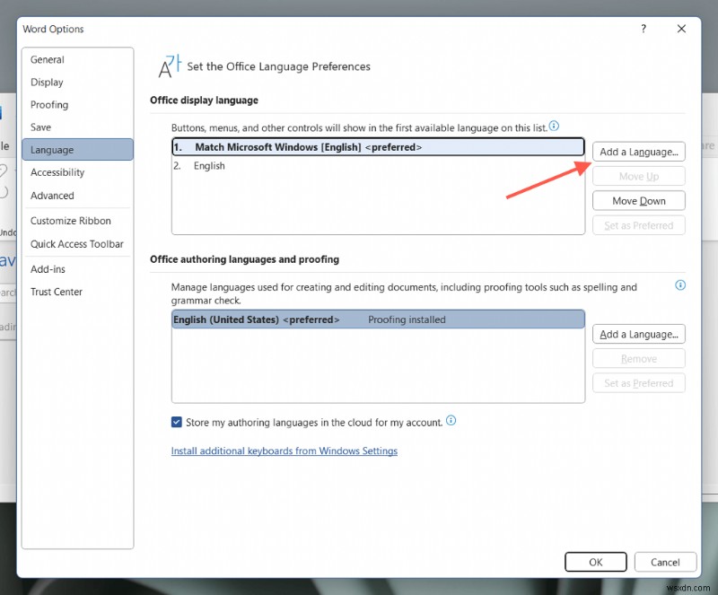 วิธีเปลี่ยนการตั้งค่าภาษาใน Microsoft Word (เดสก์ท็อปและออนไลน์) 