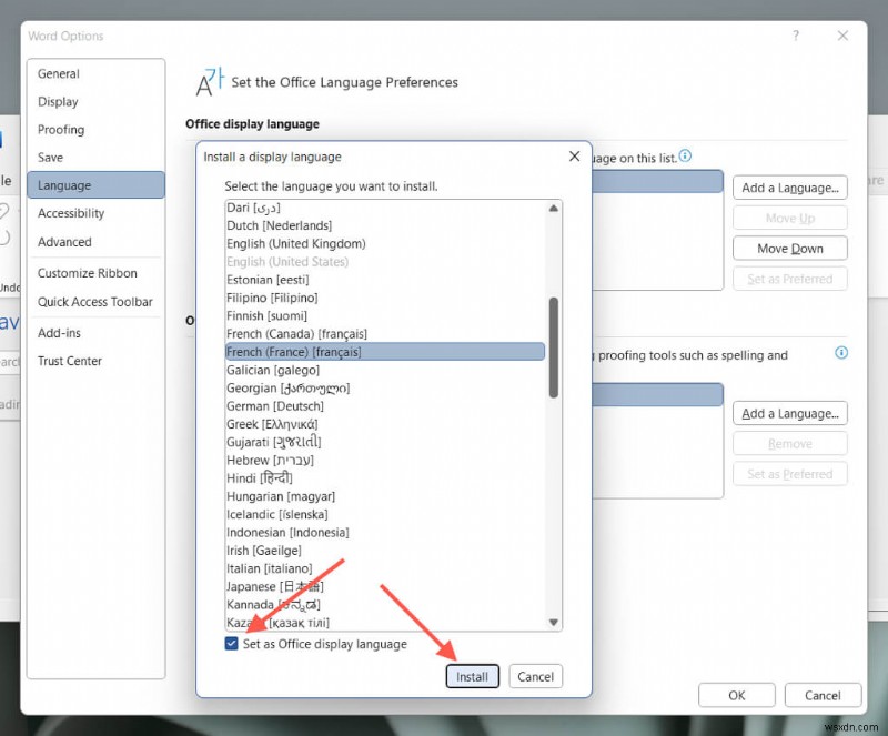 วิธีเปลี่ยนการตั้งค่าภาษาใน Microsoft Word (เดสก์ท็อปและออนไลน์) 